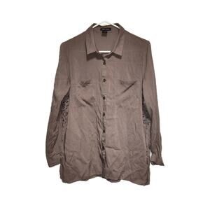 Ellie Kate Women's Button Up Shirt Size Large